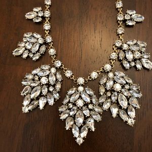 J. Crew Crystal Statement Necklace